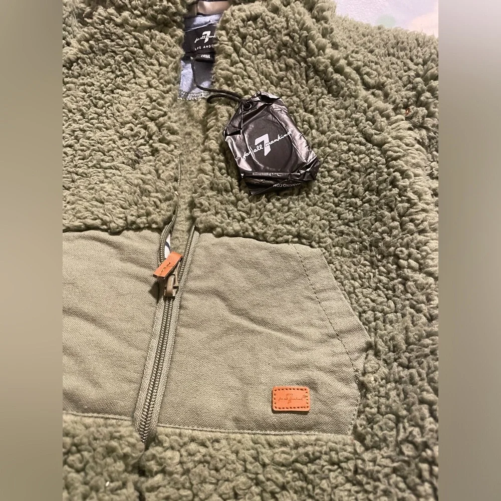 NWT Seven for All Mankind Baby Sherpa Snowsuit